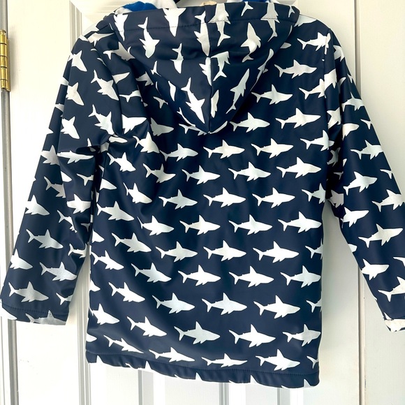 Hatley Shark Patterned Rain Jacket - Picture 2 of 5